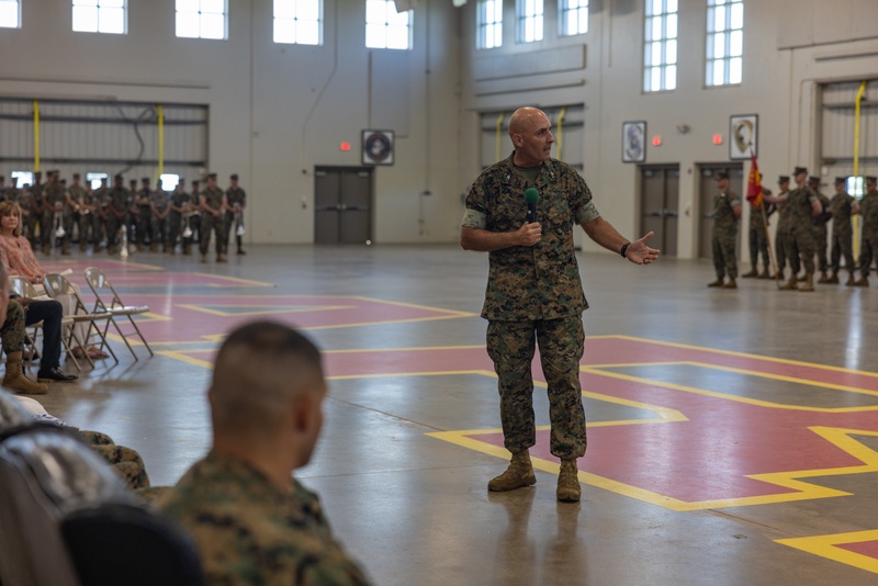 Support Battalion Change of Command Ceremony