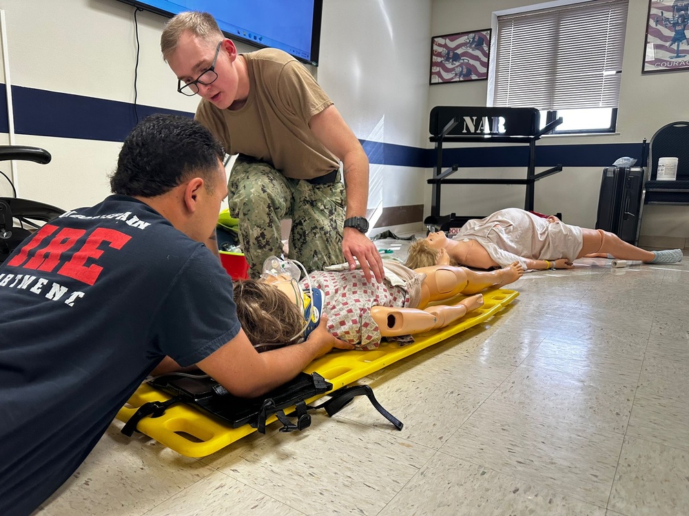 Answering the Call: Navy Medicine Readiness Training Command Rota Trains the Navy’s Next Generation of Emergency Medical Technicians