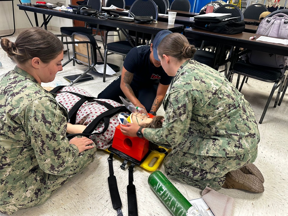 Answering the Call: Navy Medicine Readiness Training Command Rota Trains the Navy’s Next Generation of Emergency Medical Technicians
