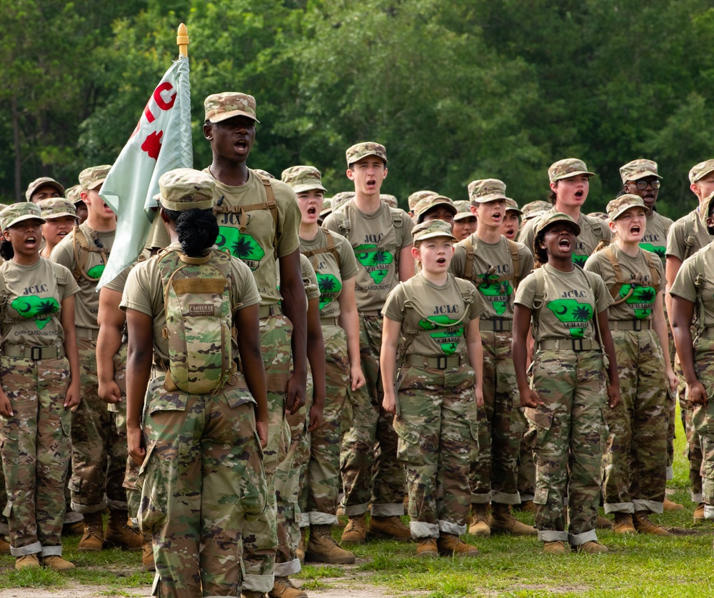 South Carolina Army National Guard deputy adjutant general addresses JROTC cadets