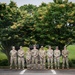 181st Communication Squadron pose for a group photo at Wright-Patterson Air Force Base
