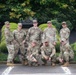 181st Communication Squadron pose for a group photo at Wright-Patterson Air Force Base