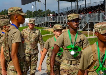 South Carolina Army National Guard deputy adjutant general addresses JROTC cadets