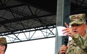 South Carolina Army National Guard deputy adjutant general addresses JROTC cadets