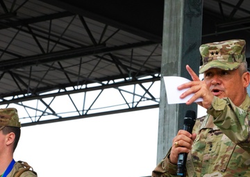 South Carolina Army National Guard deputy adjutant general addresses JROTC cadets