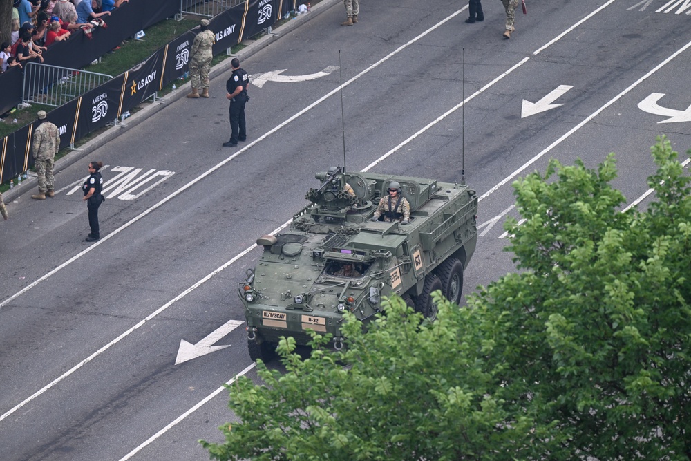 Army 250th Birthday Parade