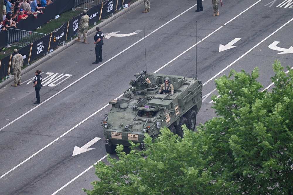 Army 250th Birthday Parade