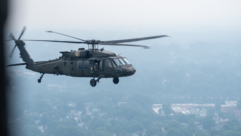U.S. Army 250 Birthday Flyover