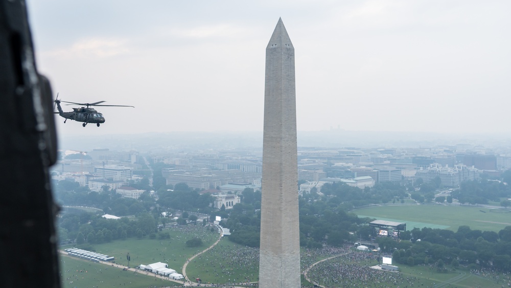 U.S. Army 250 Birthday Flyover