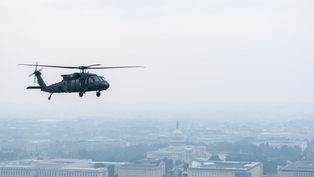 U.S. Army 250 Birthday Flyover