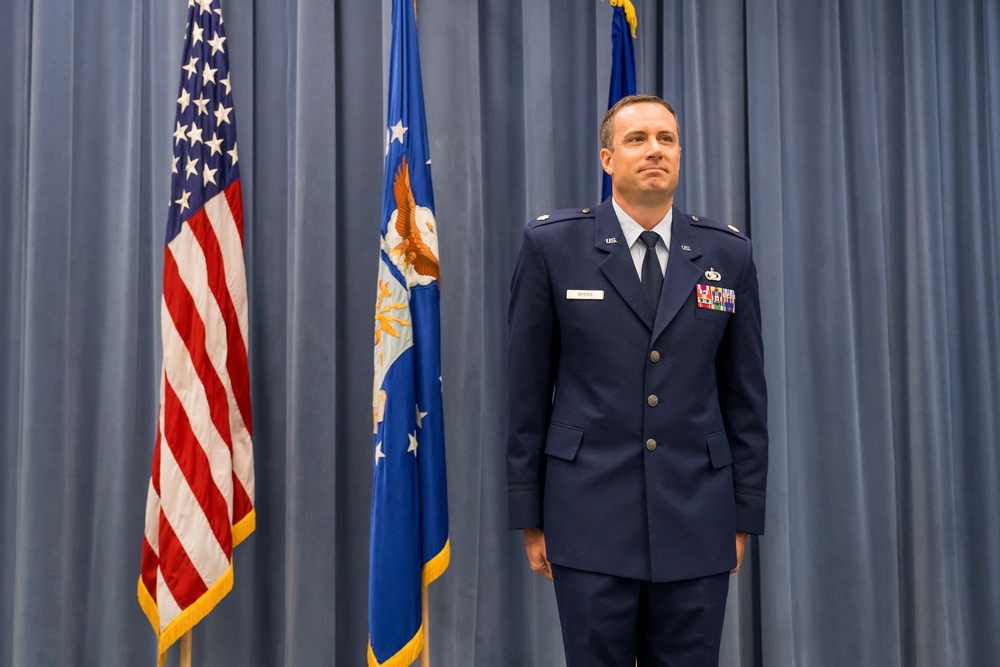 Det 5 Change of Command Ceremony