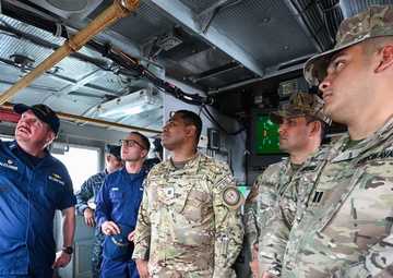 SENAN tours USCG Cutters in Panama