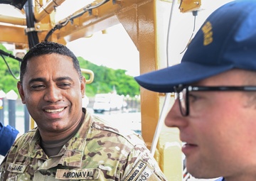 SENAN tours USCG Cutters in Panama