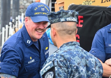 SENAN tours USCG Cutters in Panama