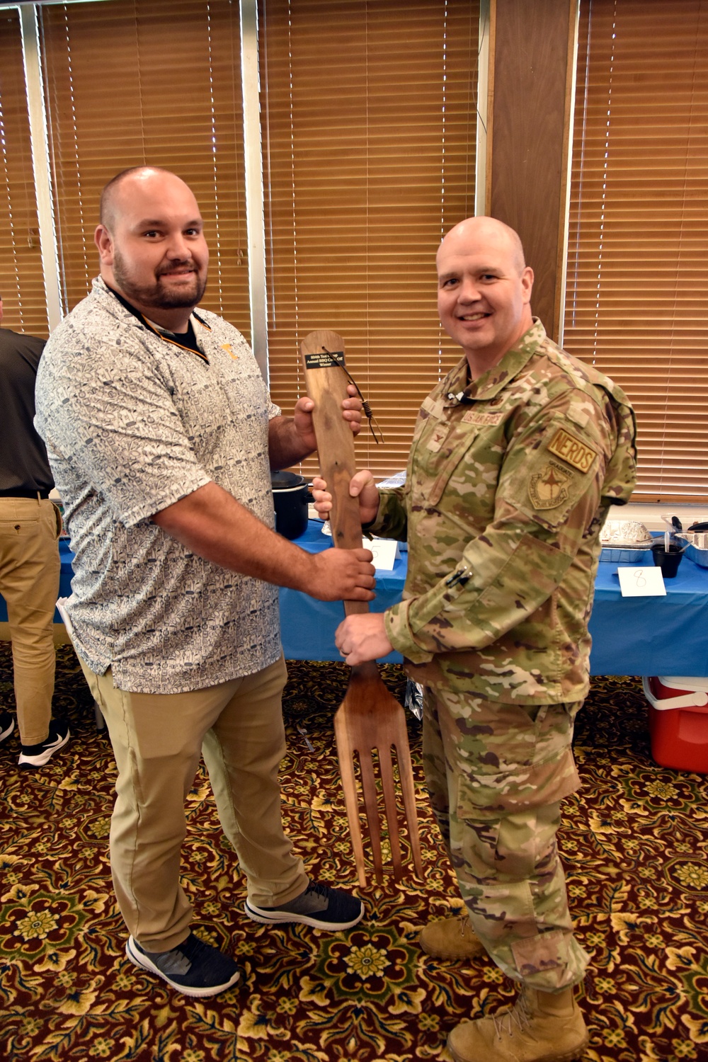 804th Test Group serves up food, fellowship during annual BBQ cookoff
