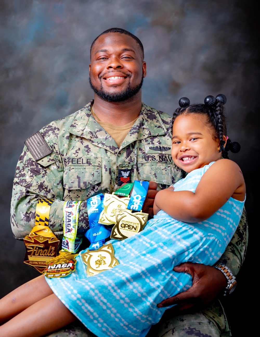 Logistics Specialist 1st Class Deundhray Steele: Excellence On and Off the Mat