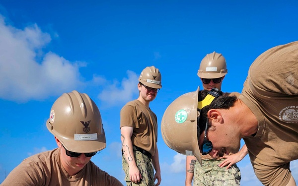 NMCB 133 Facility Maintenance in the Bahamas