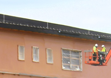 Fort McCoy's East Barracks Project approaches 50 percent complete as progress builds in June 2025