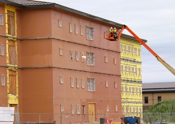 Fort McCoy's East Barracks Project approaches 50 percent complete as progress builds in June 2025