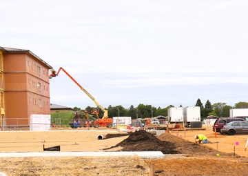 Fort McCoy's East Barracks Project approaches 50 percent complete as progress builds in June 2025