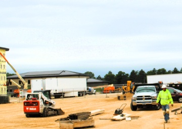 Fort McCoy's East Barracks Project approaches 50 percent complete as progress builds in June 2025