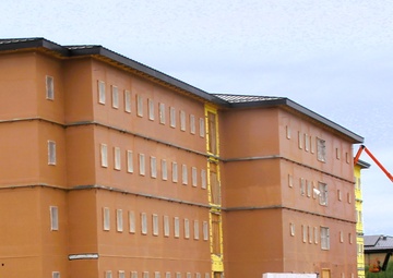 Fort McCoy's East Barracks Project approaches 50 percent complete as progress builds in June 2025
