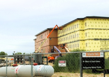 Fort McCoy's East Barracks Project approaches 50 percent complete as progress builds in June 2025