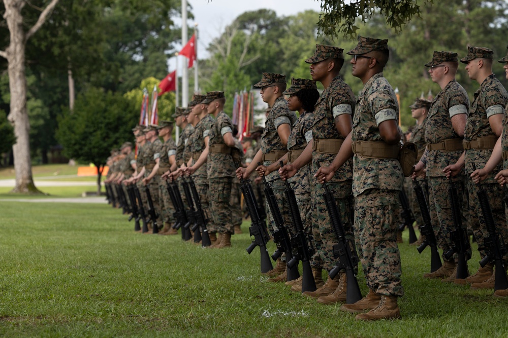 2nd Marine Aircraft Wing relief and appointment ceremony