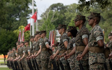 2nd Marine Aircraft Wing relief and appointment ceremony