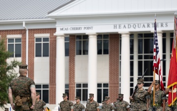 2nd Marine Aircraft Wing relief and appointment ceremony