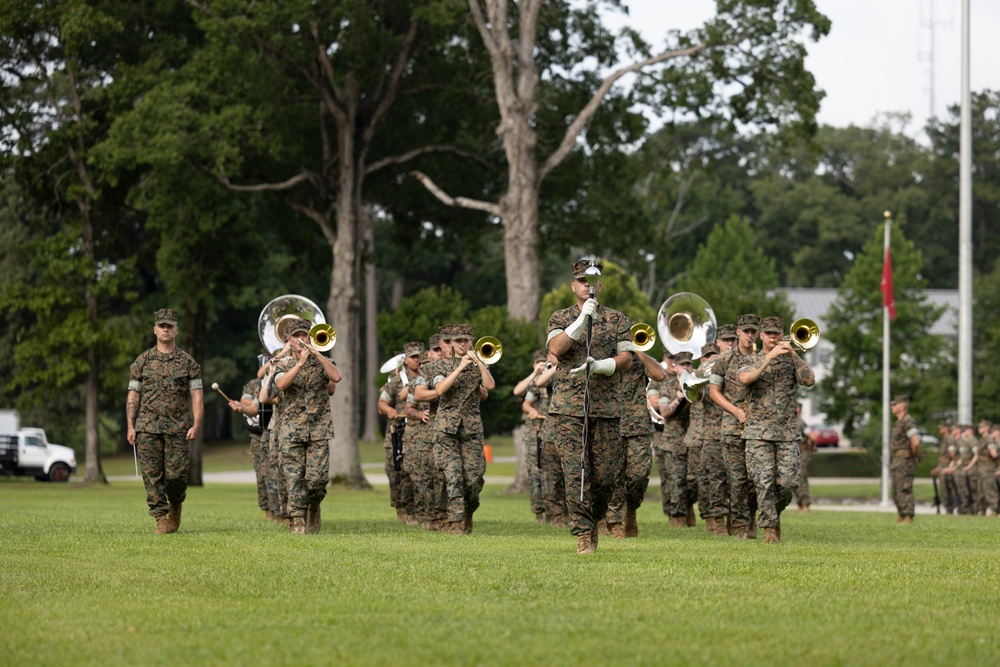 2nd Marine Aircraft Wing relief and appointment ceremony