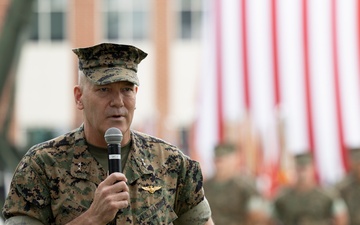2nd Marine Aircraft Wing relief and appointment ceremony