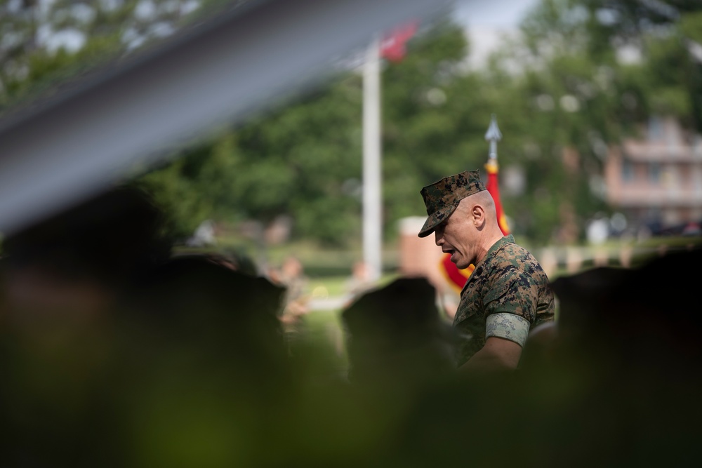 2nd Marine Aircraft Wing relief and appointment ceremony
