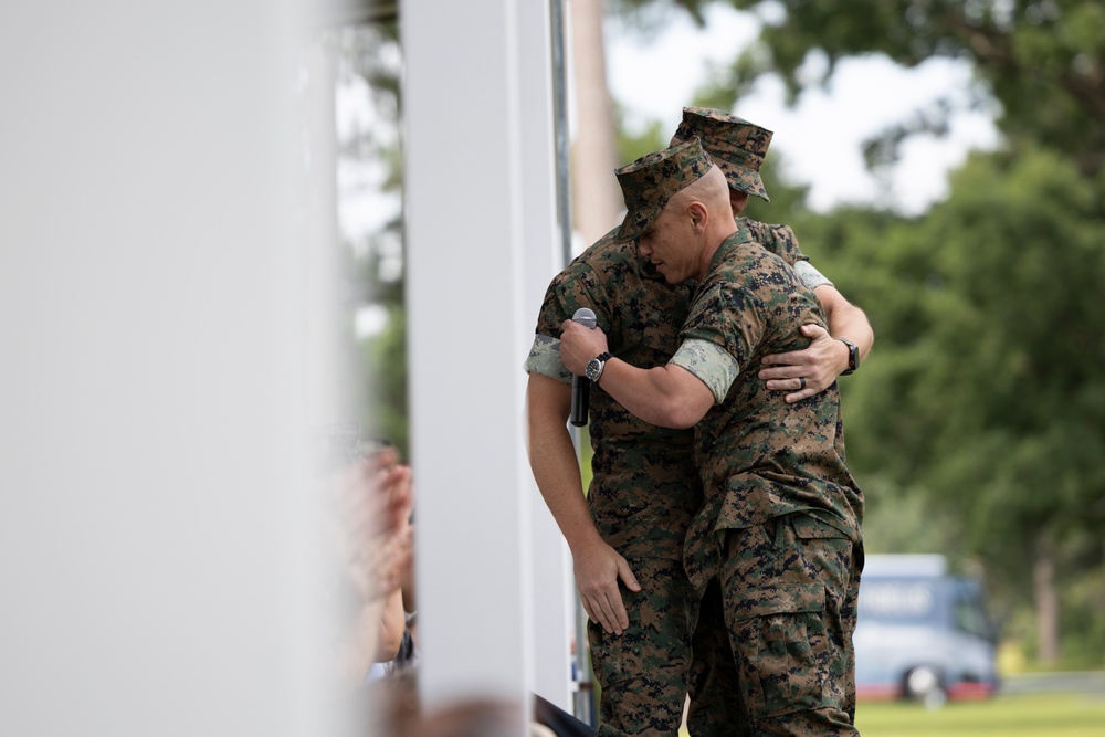 2nd Marine Aircraft Wing relief and appointment ceremony