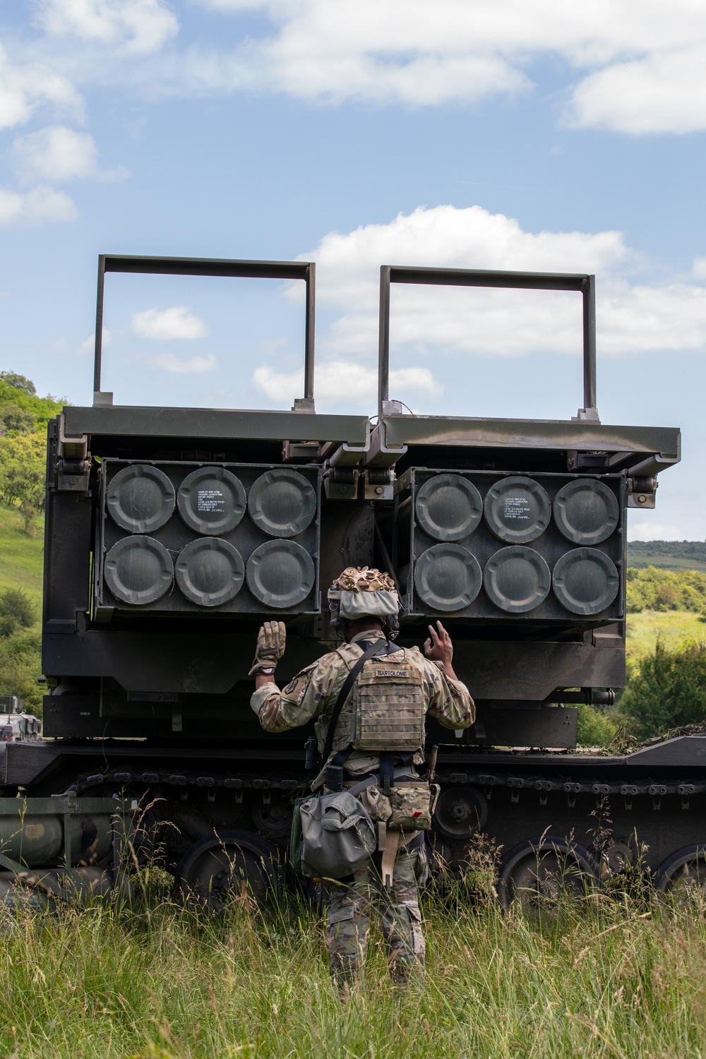41st FAB conducts unloading and loading procedures during Saber Guardian 25