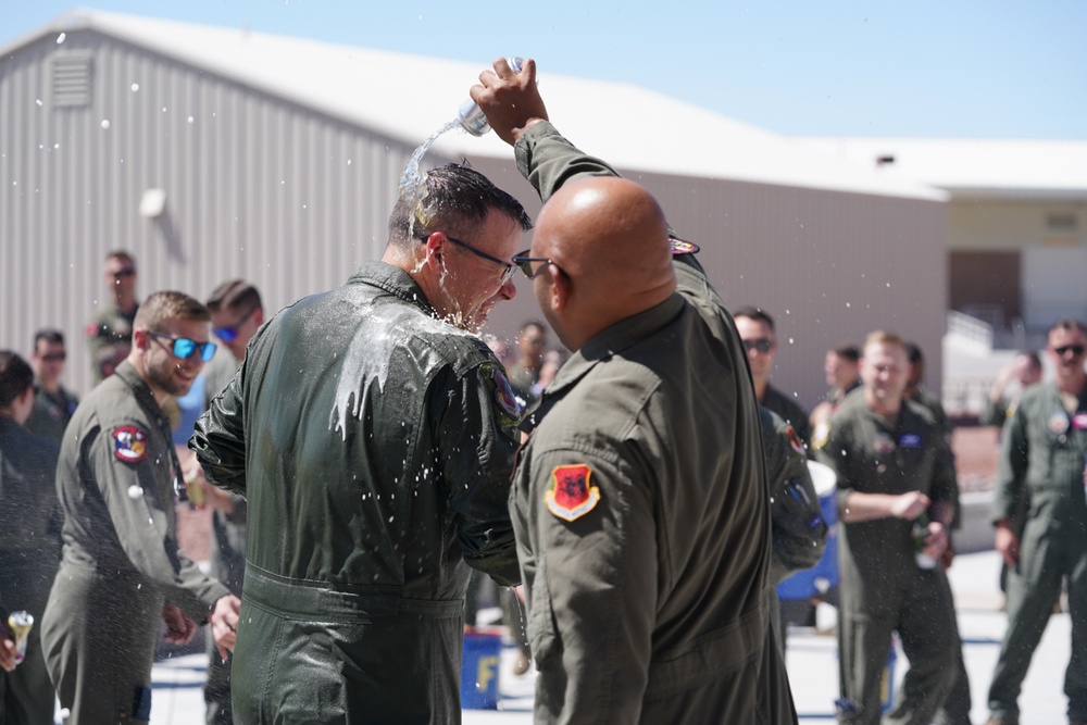 432nd Wing commander completes fini-flight