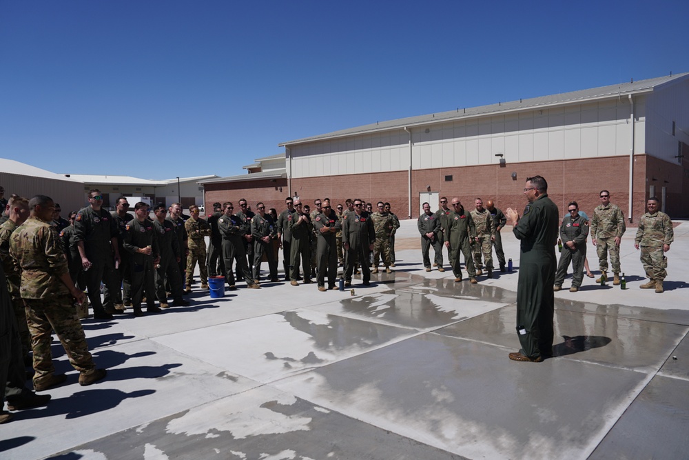 432nd Wing commander completes fini-flight