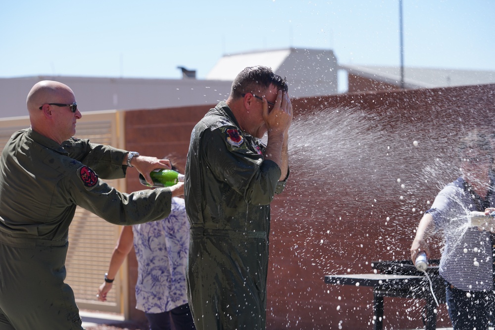 432nd Wing commander completes fini-flight