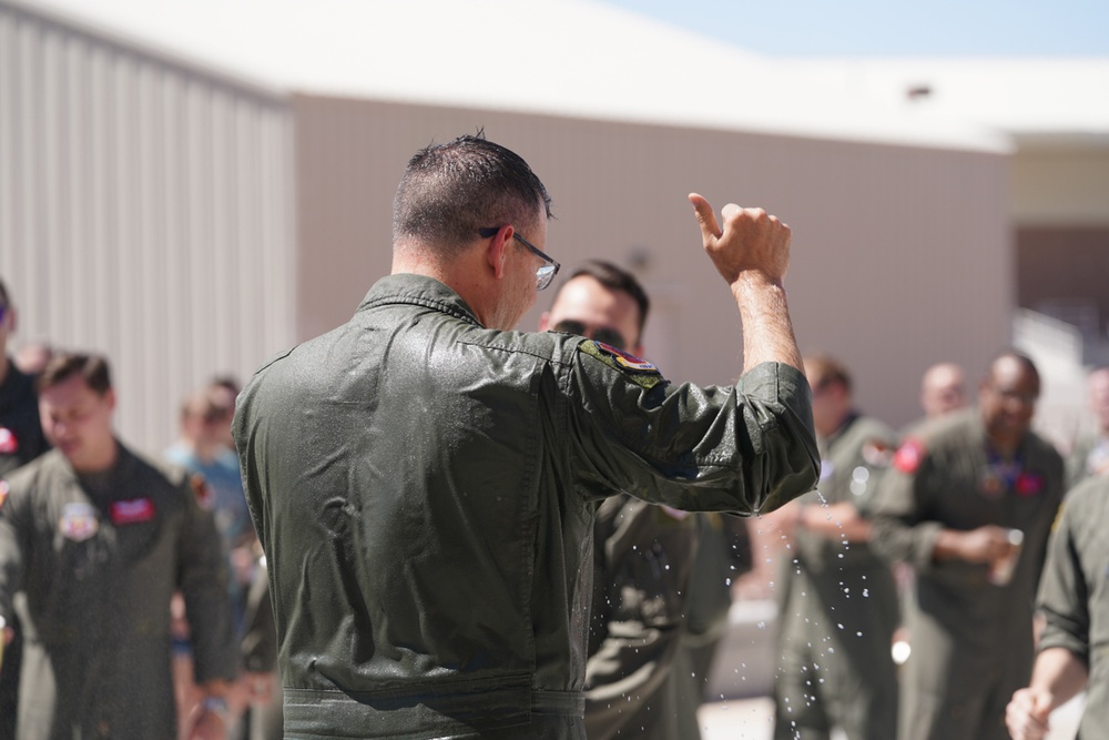 432nd Wing commander completes fini-flight