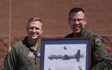 432nd Wing commander completes fini-flight