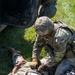 41st FAB Soldiers conduct medical operations during a simulated mass casualty attack during Saber Guardian 25