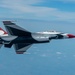 McConnell KC-46 refuels Thunderbirds