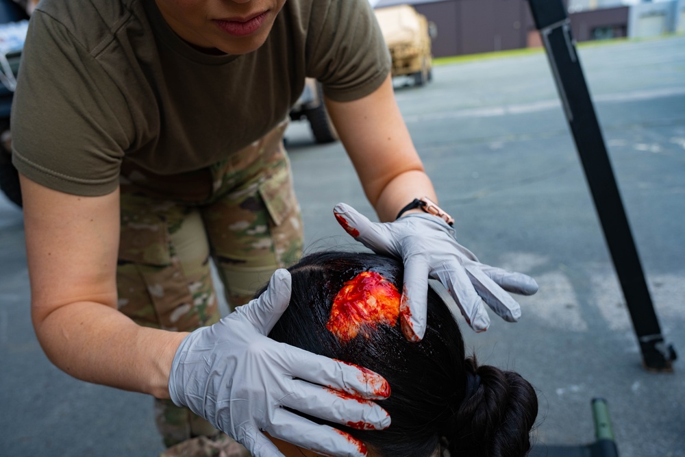 NY Air, Army National Guard medical training