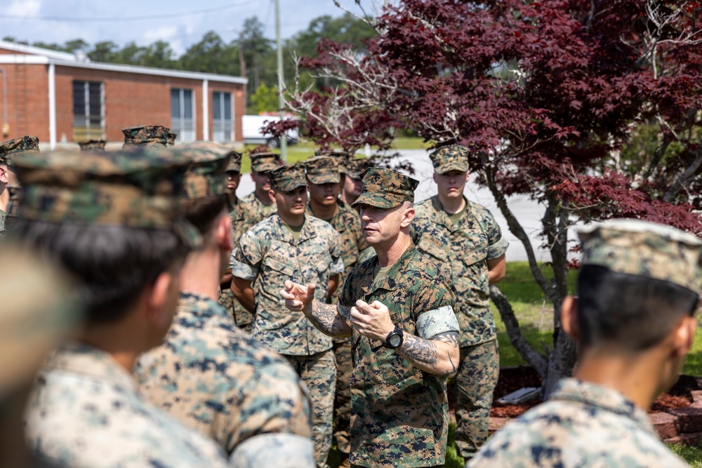 MACS-2 receives the II MEF Lt. Gen. “Chesty” Puller Award