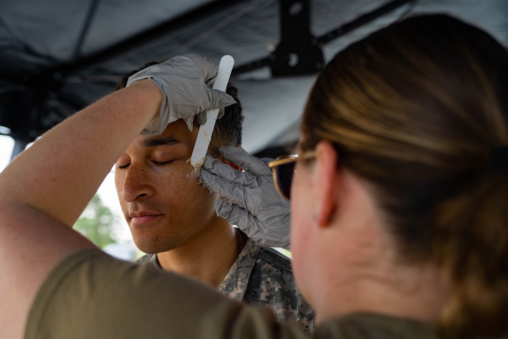 NY Air, Army National Guard medical training