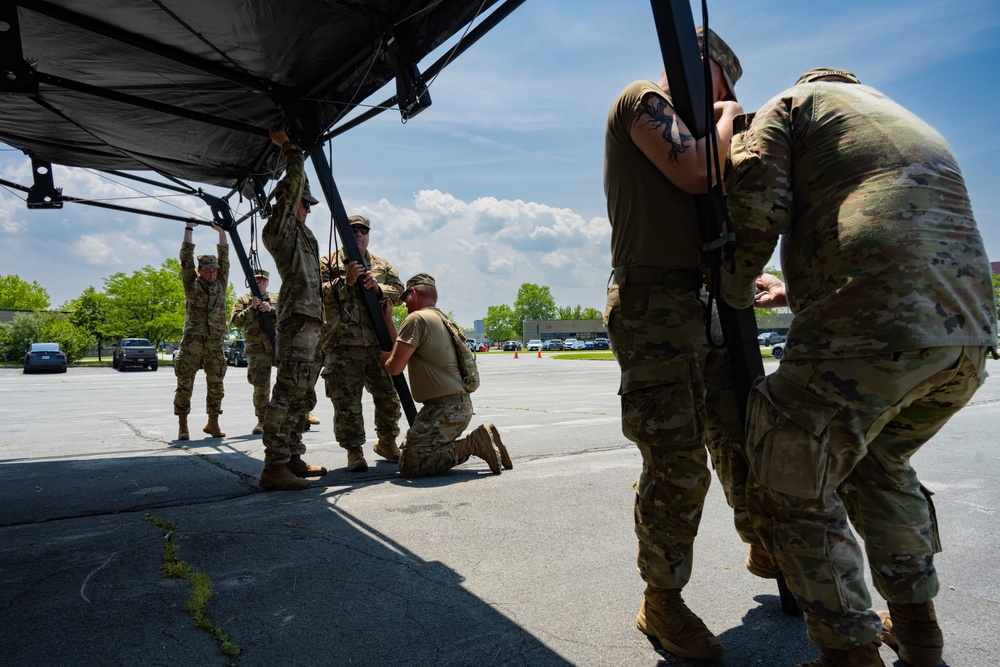 NY Air, Army National Guard medical training