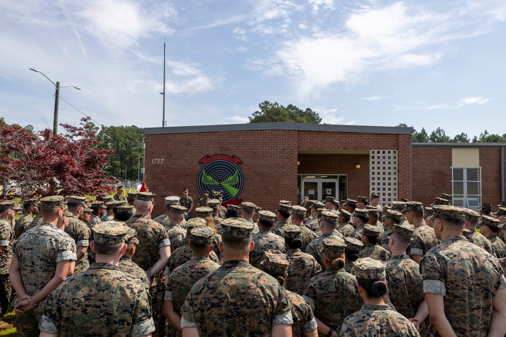 MACS-2 receives the II MEF Lt. Gen. “Chesty” Puller Award