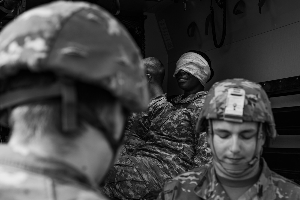NY Air, Army National Guard medical training