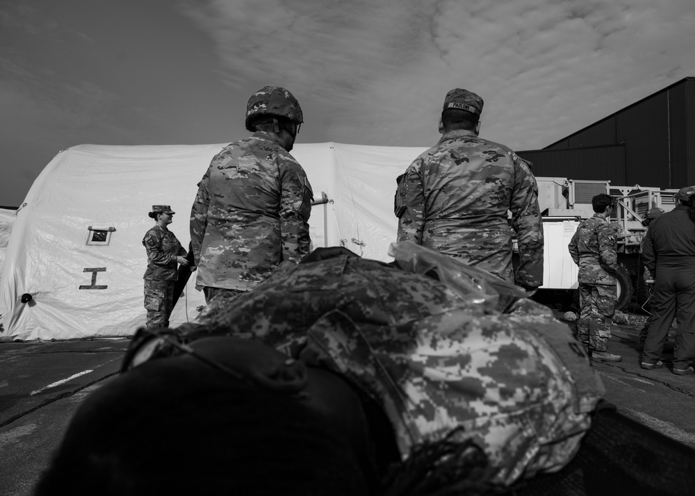 NY Air, Army National Guard medical training