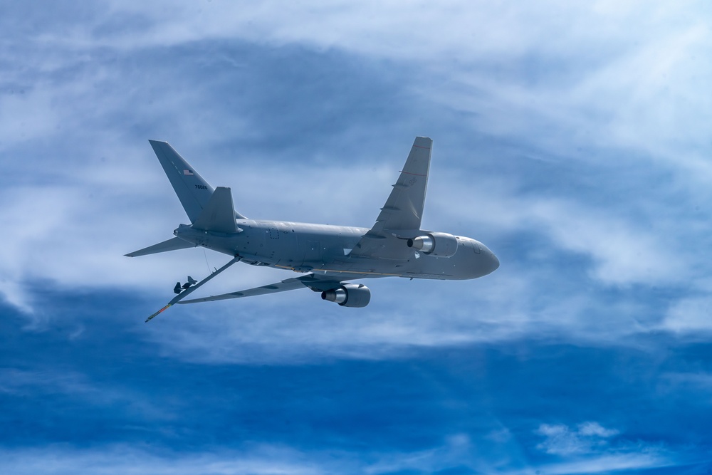 KC-46 practice refueling KC-46